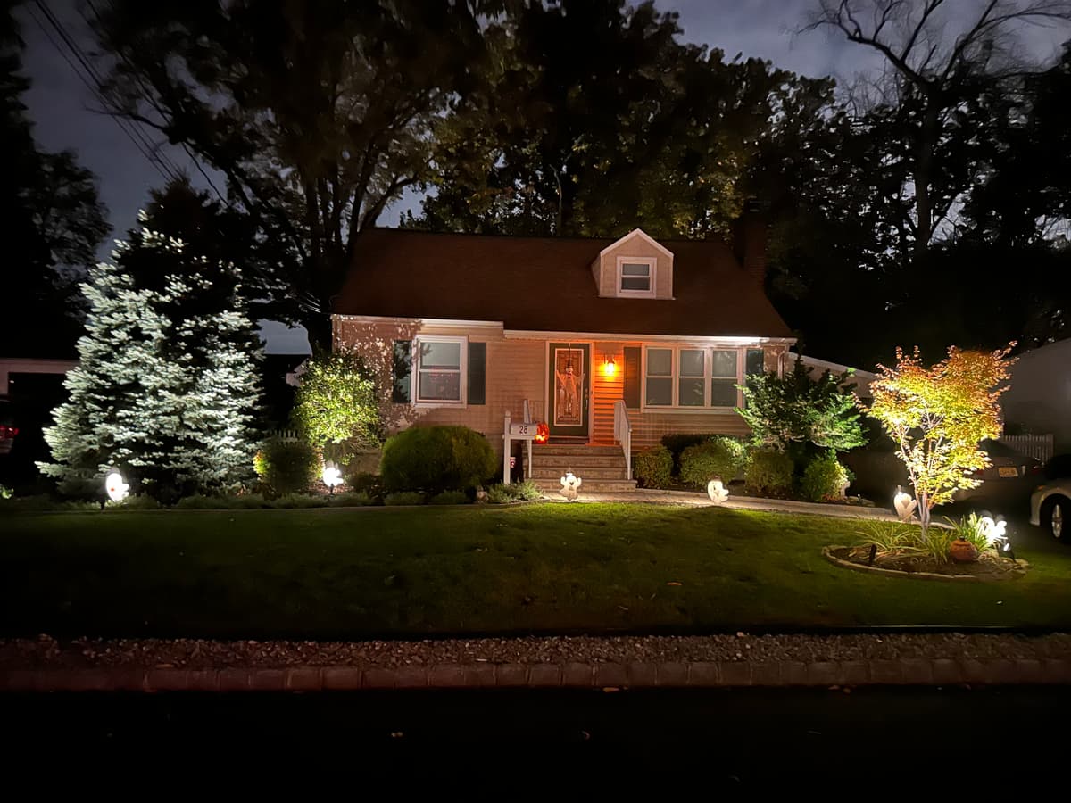 The Mahon Landscaping team gathered together