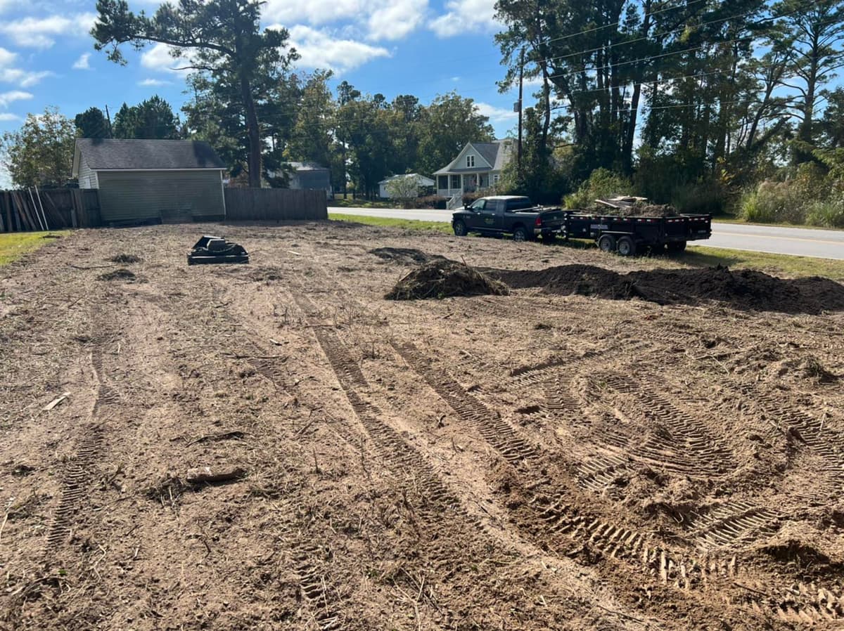 The Mahon Landscaping team gathered together