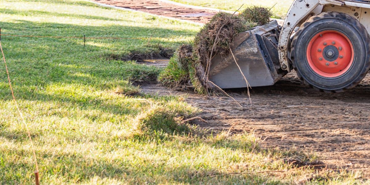 The Mahon Landscaping team gathered together